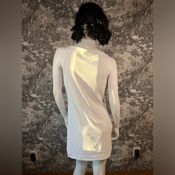 White Babaton Contour Svelte Dress - Picture 7 of 8